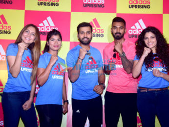 Saiyami Kher snapped at the Adidas event