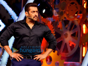 Salman Khan shoots for an episode of 'Bigg Boss 11'