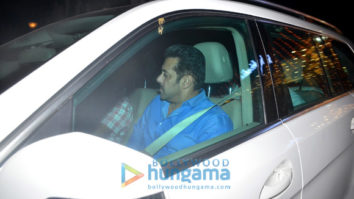 Salman Khan snapped outside his office
