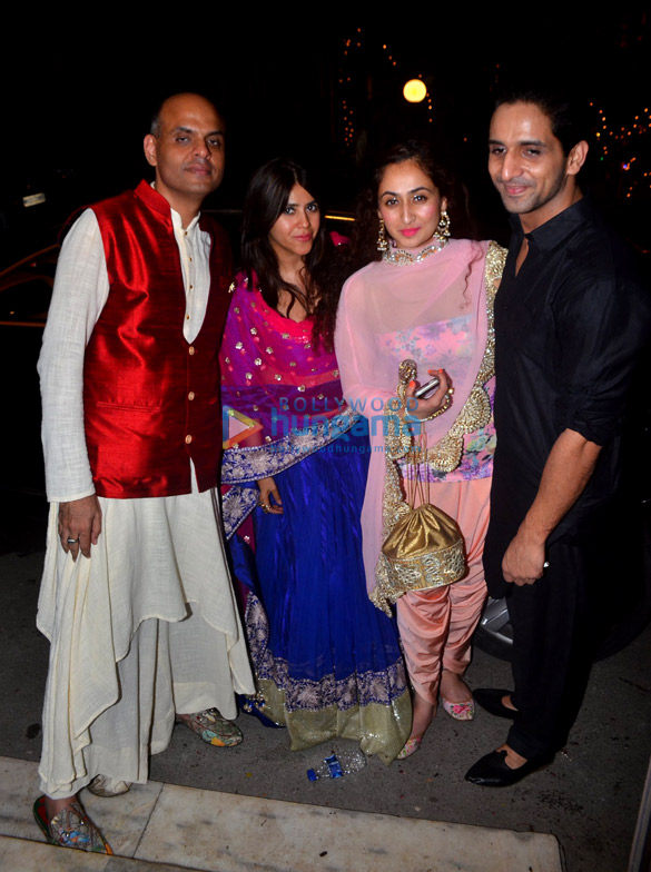 Himesh Reshammiya, Ekta Kapoor and others at Sandeep Sikand’s Diwali bash
