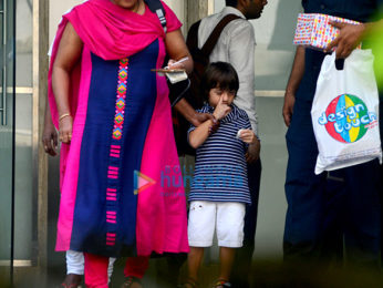 Shah Rukh Khan's son AbRam Khan snapped returning from school
