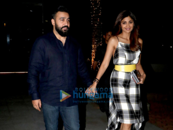 Shilpa Shetty and Raj Kundra spotted at Nara BKC