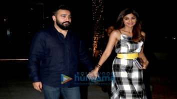 Shilpa Shetty and Raj Kundra spotted at Nara BKC