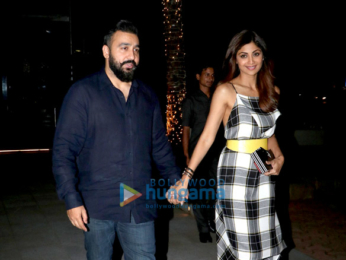 Shilpa Shetty and Raj Kundra spotted at Nara BKC