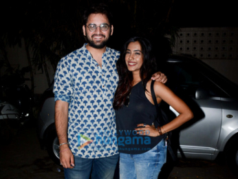 Siddharth, Sachin Pilgaonkar and others snapped after watching 'Faster Fene' at Sunny Super Sound