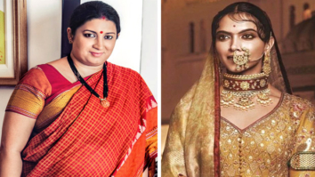 WATCH: I&B minister Smriti Irani assures safety around the release of Padmavati