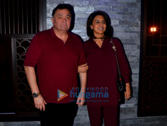 Sridevi, Rishi Kapoor, Raveena Tandon, Neetu Singh at 6th anniversary celebrations at Hakkasan