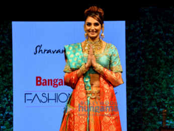 Sridevi, Shruti Hassan, Saina Nehwal walk the ramp at the 'Bangalore Times Fashion Week 2017'