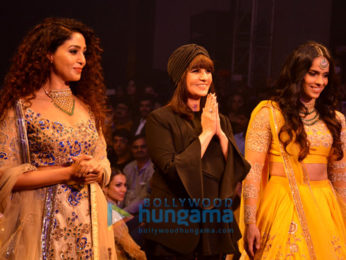 Sridevi, Shruti Hassan, Saina Nehwal walk the ramp at the 'Bangalore Times Fashion Week 2017'