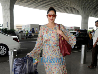 Sridevi spotted at the airport