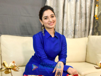 Tamannaah Bhatia snapped during a Diwali photo shoot
