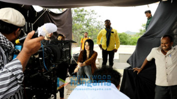 On The Sets Of The Movie Tera Intezaar