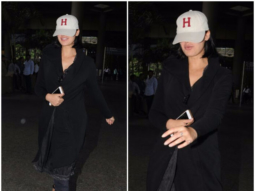 GUESS WHO? This hot diva was hiding her face from paparazzi!