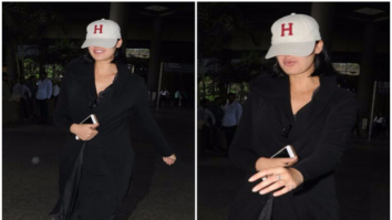 GUESS WHO? This hot diva was hiding her face from paparazzi!