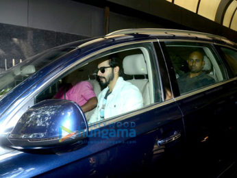 Varun Dhawan spotted after gym session in Khar