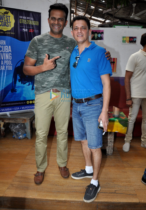 varun sharma pooja bedi bakhtiyaar irani tanaaz irani baba sehgal spotted at a tamil food festival in mumbai 11