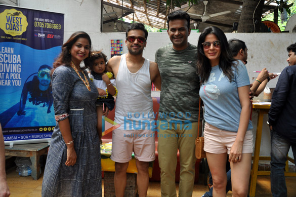 varun sharma pooja bedi bakhtiyaar irani tanaaz irani baba sehgal spotted at a tamil food festival in mumbai 3