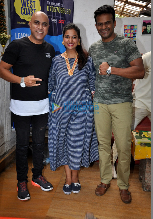 varun sharma pooja bedi bakhtiyaar irani tanaaz irani baba sehgal spotted at a tamil food festival in mumbai 9