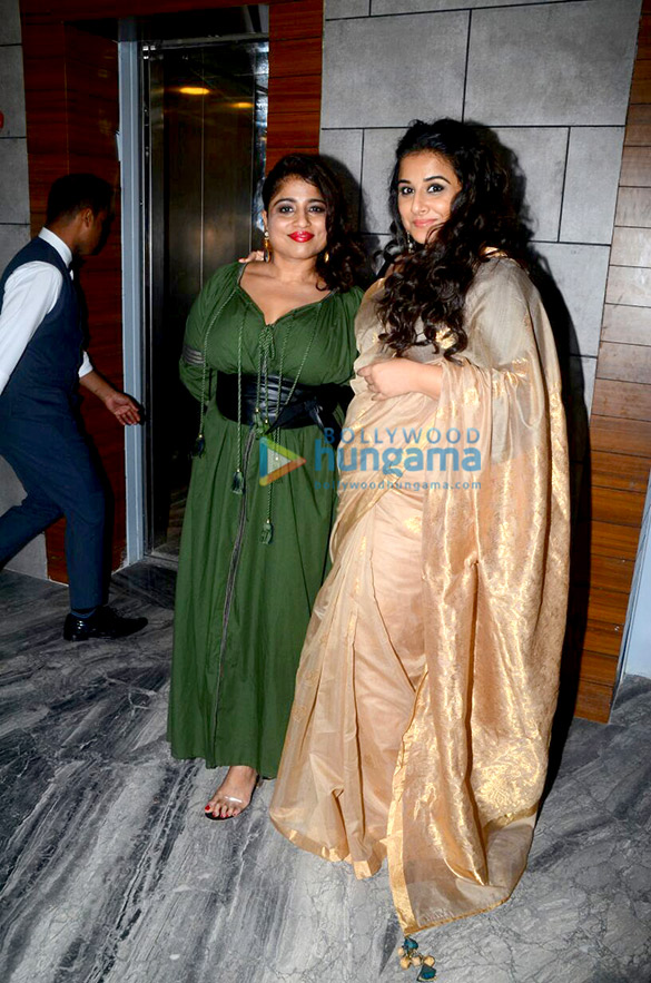Vidya Balan graces RJ Malishka’s birthday bash
