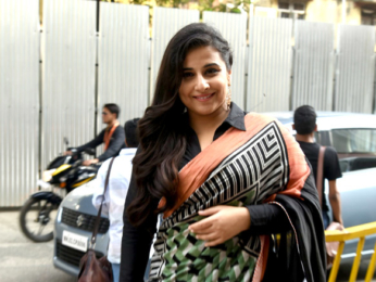 Vidya Balan snapped promoting 'Tumhari Sulu'