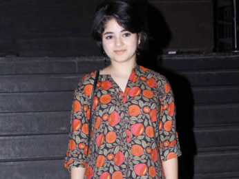 WHAT? Zaira Wasim reveals that she doesn’t know if she’ll become a full-time actress in future
