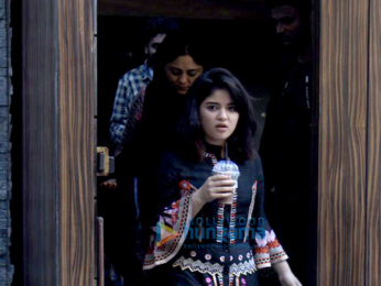 Zaira Wasim spotted at Aamir Khan's house for interviews