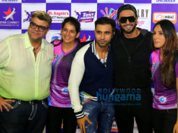 Ranveer Singh snapped attending the Tony Premier League