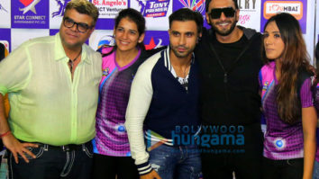 Ranveer Singh snapped attending the Tony Premier League