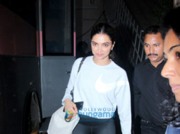 Deepika Padukone snapped post Padmavati promotion pack up