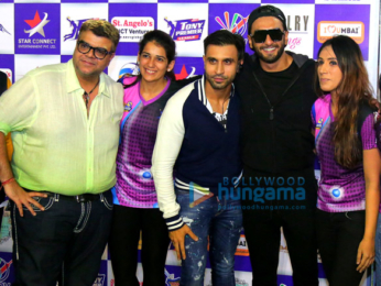 Ranveer Singh graces Tony Premier League