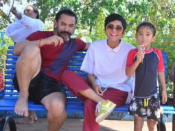 Aamir Khan and Kiran Rao celebrate Azad’s sixth birthday a week before by taking him to a theme park!
