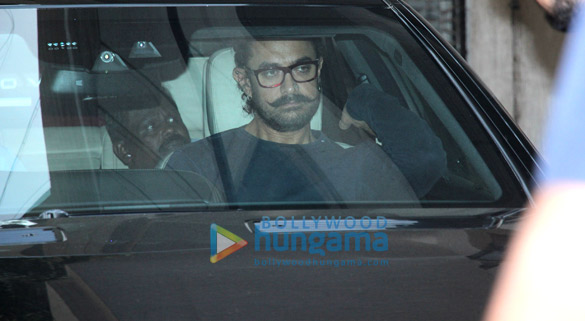 aamir khan snapped at a recording studio 5