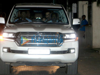 Aamir Khan visits Rani Mukerji's and Aditya Chopra's home