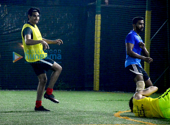 ahan and aadar at snapped at a soccer practice in juhu 6