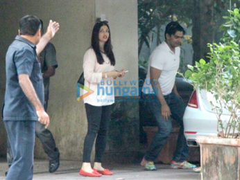 Aishwarya Rai Bachchan spotted at her mother's house