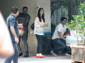 Aishwarya Rai Bachchan spotted at her mother's house