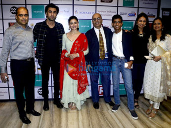 Alia Bhatt and Ranbir Kapoor at Nehru Centre to spread awarness on organ donation