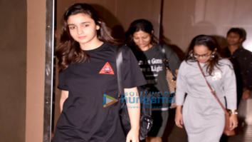 Alia Bhatt snapped at PVR Juhu