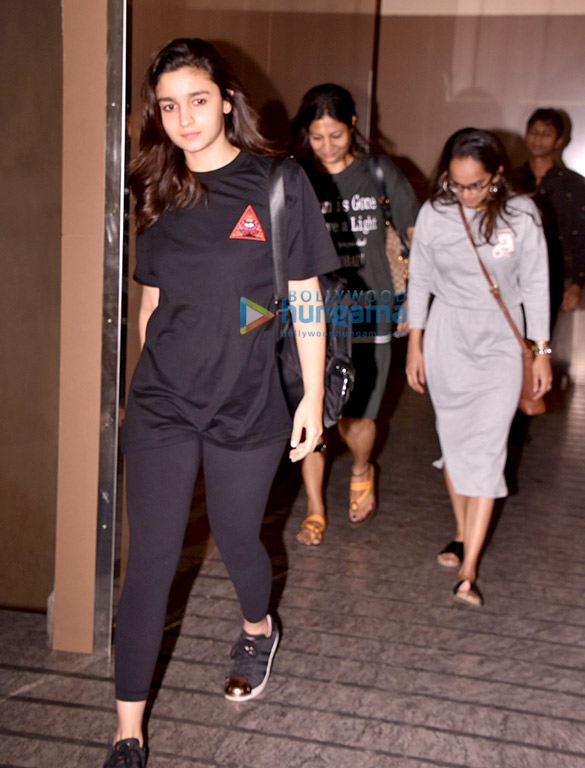 Alia Bhatt snapped at PVR Juhu