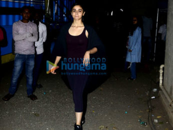 Alia Bhatt snapped post a photoshoot