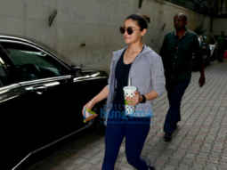 Alia Bhatt spotted at Vishesh films’ office in Khar