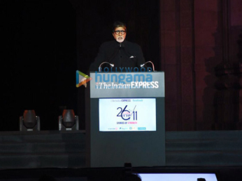 Amitabh Bachchan attends the 2611 - Stories of Strength event at Gateway of India