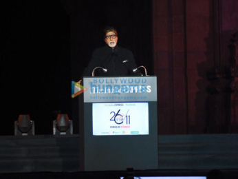 Amitabh Bachchan attends the 2611 - Stories of Strength event at Gateway of India
