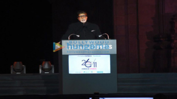 Amitabh Bachchan attends the 26/11 – Stories of Strength event at Gateway of India
