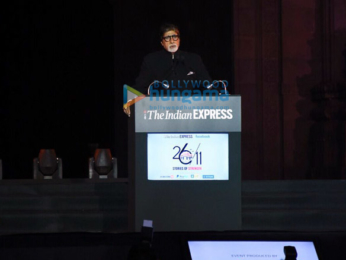 Amitabh Bachchan attends the 2611 - Stories of Strength event at Gateway of India