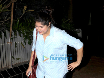 Anshula Kapoor snapped in Bandra