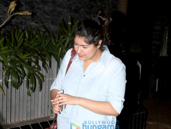 Anshula Kapoor snapped in Bandra