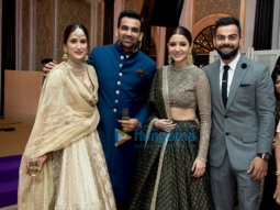 Anushka Sharma, Virat Kohli & others attend Zaheer Khan- Sagarika Ghatge’s wedding reception