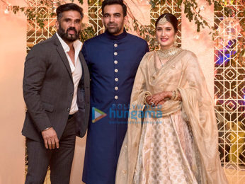 Anushka Sharma, Virat Kohli & others attend Zaheer Khan- Sagarika Ghatge's wedding reception