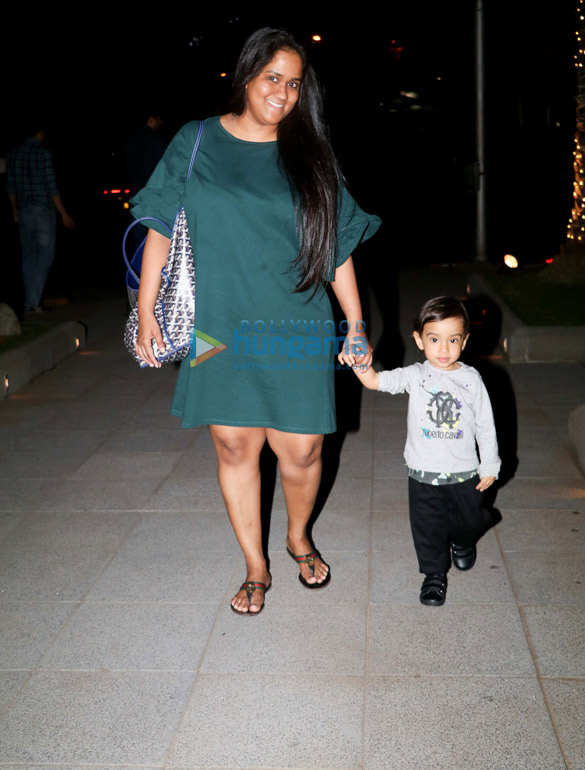 arpita khan spotted with her son ahil 2